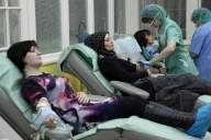 Saratov Muslims donated blood to the victims of terrorist attacks