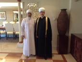 A meeting with the minister of the Sultanate of Oman