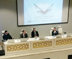 В Московской Соборной мечети состоялась встреча с автором бестселлера «Muhammad pocket guide» Хусамом Дибом