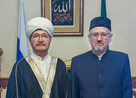 سماحة المفتي الشيخ راوي عين الدين يدعم اقامة فعاليات احتفالية بالذكرى السنوية 380 لتأسيس المسجد التاريخي في قرية أورمايفو
