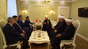 Встреча Муфтия Шейха Равиля Гайнутдина  и Премьер-министра Кыргызской Республики Сапара Джумакадыровича Исакова