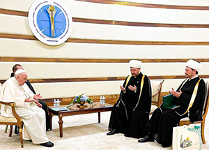 Mufti Sheikh Ravil Gainutdin meets Pope Francis