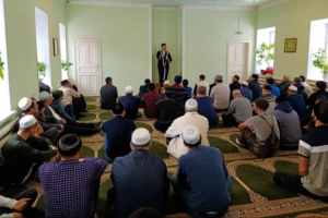 Визит представителей ДУМТО в  мечеть города Ялуторовска