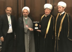 Mufti sheikh Ravil Gaynutdin receives Iranian delegation
