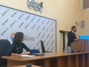 Дамир Мухетдинов выступил с лекцией перед студентами Балтийского федерального университета