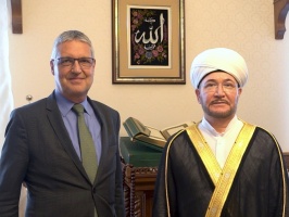 Mufti Sheikh Ravil Gainutdin meets EU Ambassador to Russia