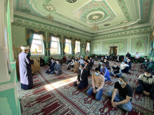  Председатель ДУММО Муфтий Рушан Аббясов посетил мечеть в Щелково