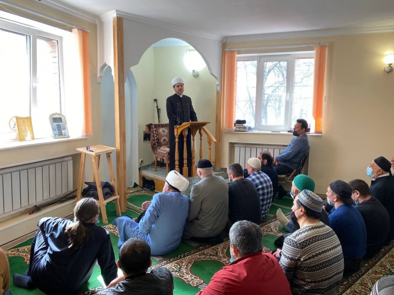 Муфтий Рушан Аббясов посетил мусульманскую общину городского округа Домодедово
