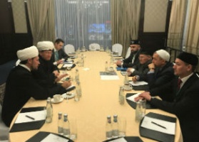 Представители свердловских мусульман встретились с Муфтием Шейхом Равилем Гайнутдином