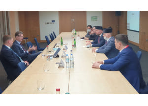 В рамках GULFOOD 2021 состоялась встреча делегации ДУМ РФ с замминистра сельского хозяйства Сергеем Левиным