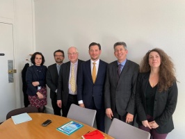 Damir Mukhetdinov meets representatives of the French Ministry of Foreign Affairs