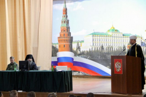 Лекция о месяце Рамадан, о мусульманской нравственности, об отношении Ислама к делу защиты Родины прозвучала на  встрече с военнослужащими
