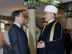 Муфтий Шейх Равиль Гайнутдин поздравил заместителя председателя Совета Безопасности РФ Дмитрия Медведева с днем рождения