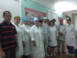 Главному врачу больницы села Петряксы вручили медаль "За духовное единение" 