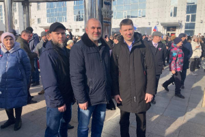 Представители ДУМ Тюменской области приняли участие в форум-концерте, посвященном 10-летию воссоединения Крыма с Россией
