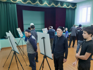 В Новой Усть-Узе прошла выставка об исламских ценностях