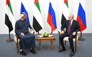 «Мосты партнёрства между нами настроены, и мы активно работаем». Встреча Владимира Путина с Президентом Объединённых Арабских Эмиратов Мухаммедом Бен Заидом Аль Нахайяном