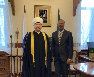 Муфтий Шейх Равиль Гайнутдин встретился с Послом Султаната Оман в РФ Хамудом Аль Тувайхом