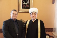 Председатель Совета муфтиев России встретился с Послом Королевства Дания