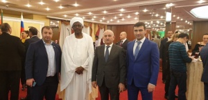 Ahmed Azimov attends reception at the Embassy of Sudan