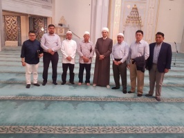 Delegates of the Ministry of Defence of Brunei visit Moscow Cathedral mosque