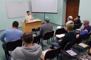 Муфтий Мукаддас Бибарсов  встретился со студентами медресе