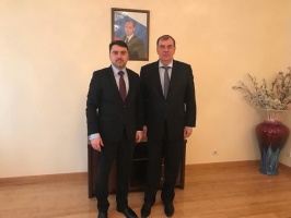 Meeting with Russian Ambassador in Kyrgyzstan