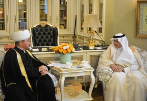 Муфтий Шейх Равиль Гайнутдин встретился с генсеком Организации исламского сотрудничества (ОИС) Юсефом бин Ахмедом Аль-Осаимином