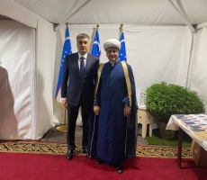الدكتور روشان عباسوف يشارك في حفل استقبال بمناسبة عيد الاستقلال بجمهورية أوبكستان