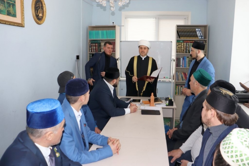 Муфтий Рушан Аббясов провел собрание председателей и имамов мусульманских общин юго-восточной части Подмосковья