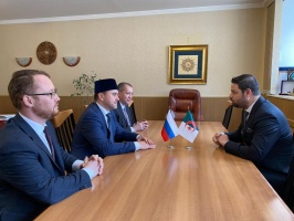 Rushan Abbyasov meets the minister-councellor of the Embassy of Algeria