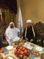  الشيخ علي القره داغي يستقبل سماحة المفتي