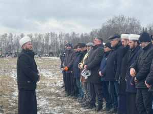 В Серебряных Прудах простились с участником Специальной военной операции,
