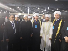 سماحة المفتي يلتقي فضيلة الإمام الأكبر شيخ الأزهر