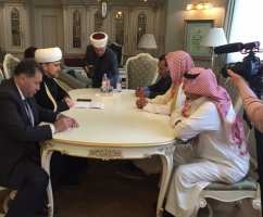 Meeting with Saudi delegation