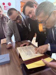 Собрание всемирно известной библиотеки Сулеймание пополнилось екатерининским Кораном 1787 г.