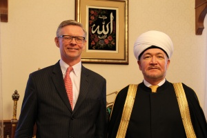 Муфтий шейх Равиль Гайнутдин встретился с Послом Швеции
