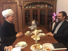 Mufti Gaynutdin meets Iranian ambassador in Moscow
