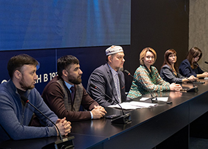 Имам-хатыб Исторической мечети Москвы Рамиль Садеков провел встречу с иностранными обучающимися РОСБИОТЕХ