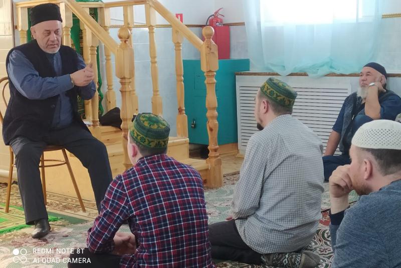 Муфтий Зиннат хазрат Садыков посетил мечеть села Средние Тарманы Нижнетавдинского района Тюменской области