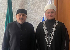 Имам-мухтасиб Алмаз Салахов встретился с председателем ДУМ ДНР Рашидом Брагиным