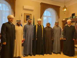 Mufti Sheikh Ravil Gainutdin meets UAE delegates