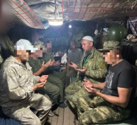 Саратовский имам встретился с мобилизованными единоверцами