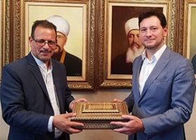Damir Mukhetdinov meets head of Iranian representative office