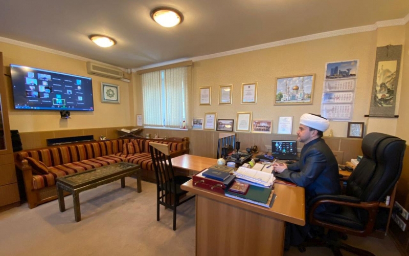 Муфтий Рушан Аббясов дал старт первым в 2021 году  курсам повышения квалификации для имамов и председателей мусульманских общин Подмосковья