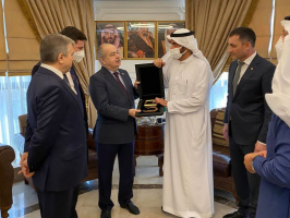وفد روسي يبحث مع معالي وزير الحج والعمرة تنظيم رحلات الحج لمسلمي روسيا لموسم2022 