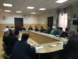 Первый зампред СМР и ДУМРФ Рушан хазрат Аббясов принял участие в подготовке к Форуму татарских религиозных деятелей 