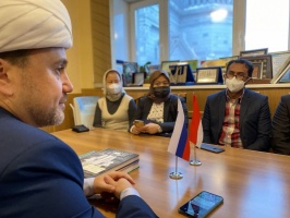 Indonesian delegation visits the Moscow Cathedral Mosque