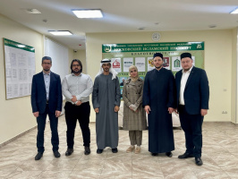 Moscow Islamic Institute visited by a delegation from Abu Dhabi
