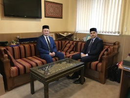 الشيخ عباسوف يستقبل رئيس الإدارة الدينة لمسلمي إقليم ما وراء البايكال